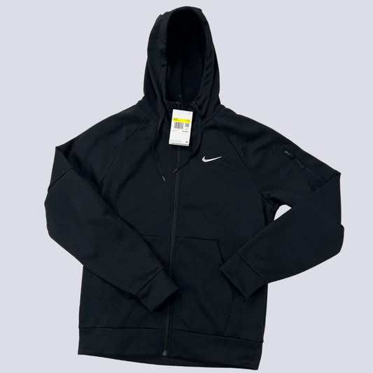 Front View of the Nike Men's Hoodie in Black