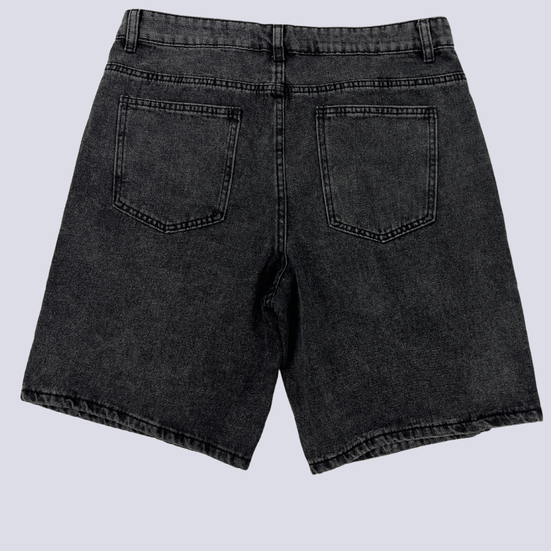 Back View of the Manfinity Black Short