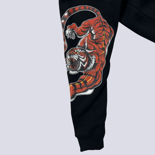 Sleeve Detail View of the INRBSTCLO Hoodie