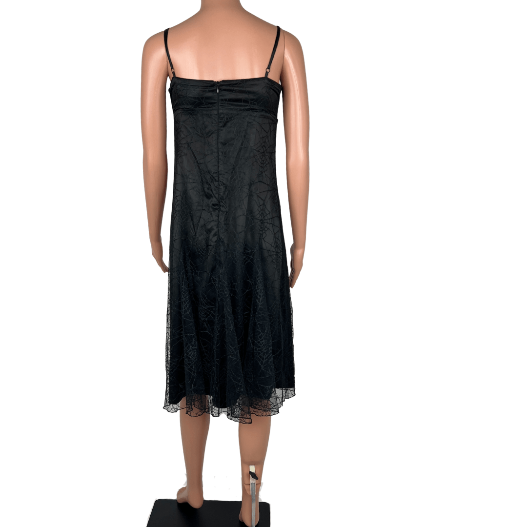 Black Friday Web Lace Slip Dress 8