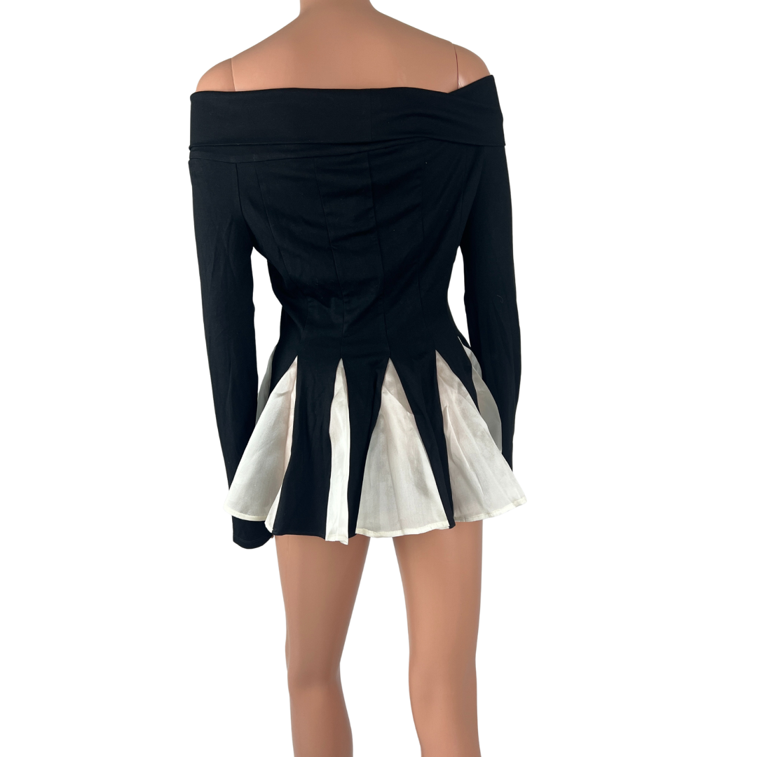 Back view of the ODTF Off the Shoulder Top