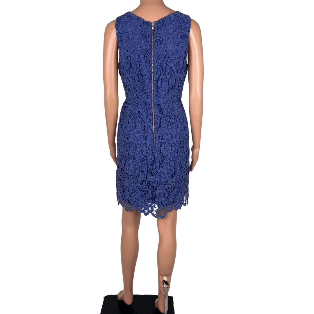 Kachel Women's Purple Lace Dress 10