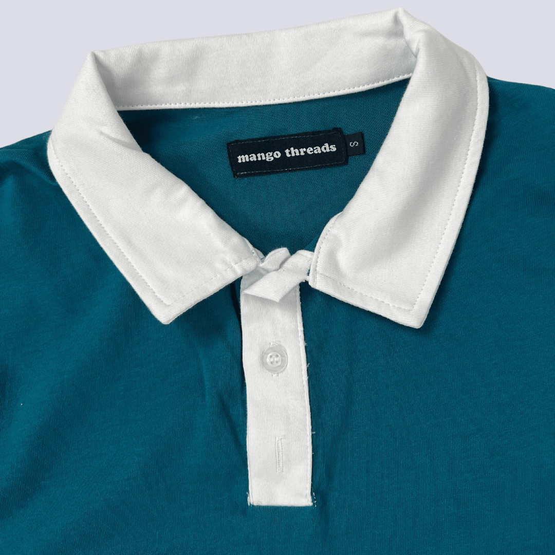 Front detail view of the Mango Threads Mens Top