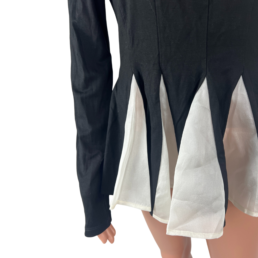 Front hem view of the ODTF Off the Shoulder Top