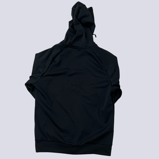 Back Front Nike Men's Hoodie in Black