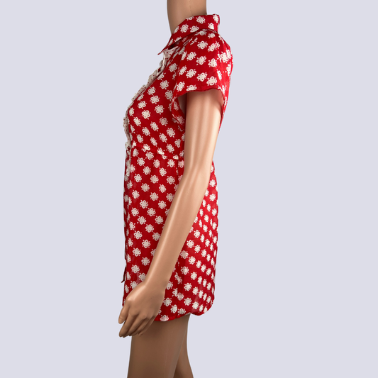 Front view of the 579 retro dress