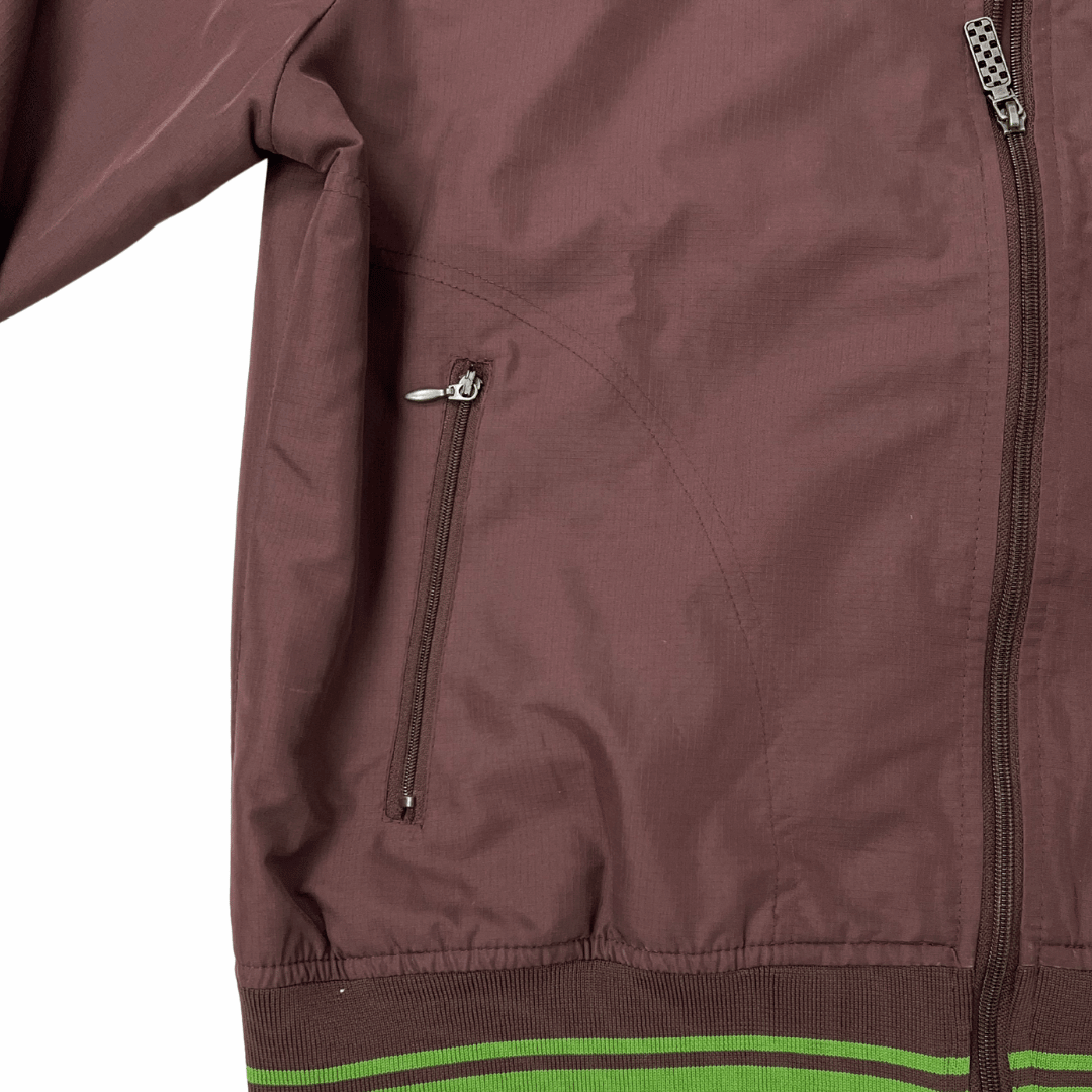 Back side view of the Ben Sherman Heritage Waterproof Jacket