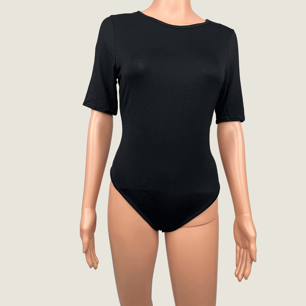 boohoo Basic Bodysuit Front
