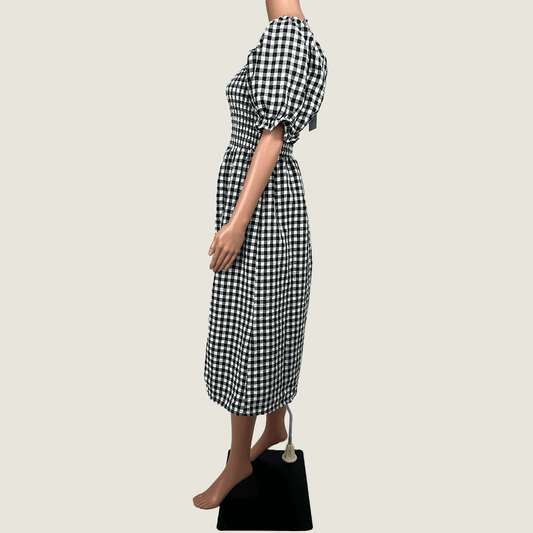 Atmos and Here Curvy Lyra Midi Dress Side