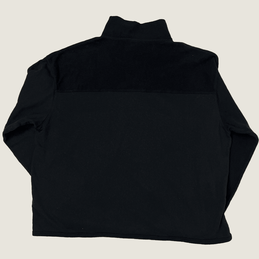 Unisex Hemp Panel Crew Neck Jumper Back