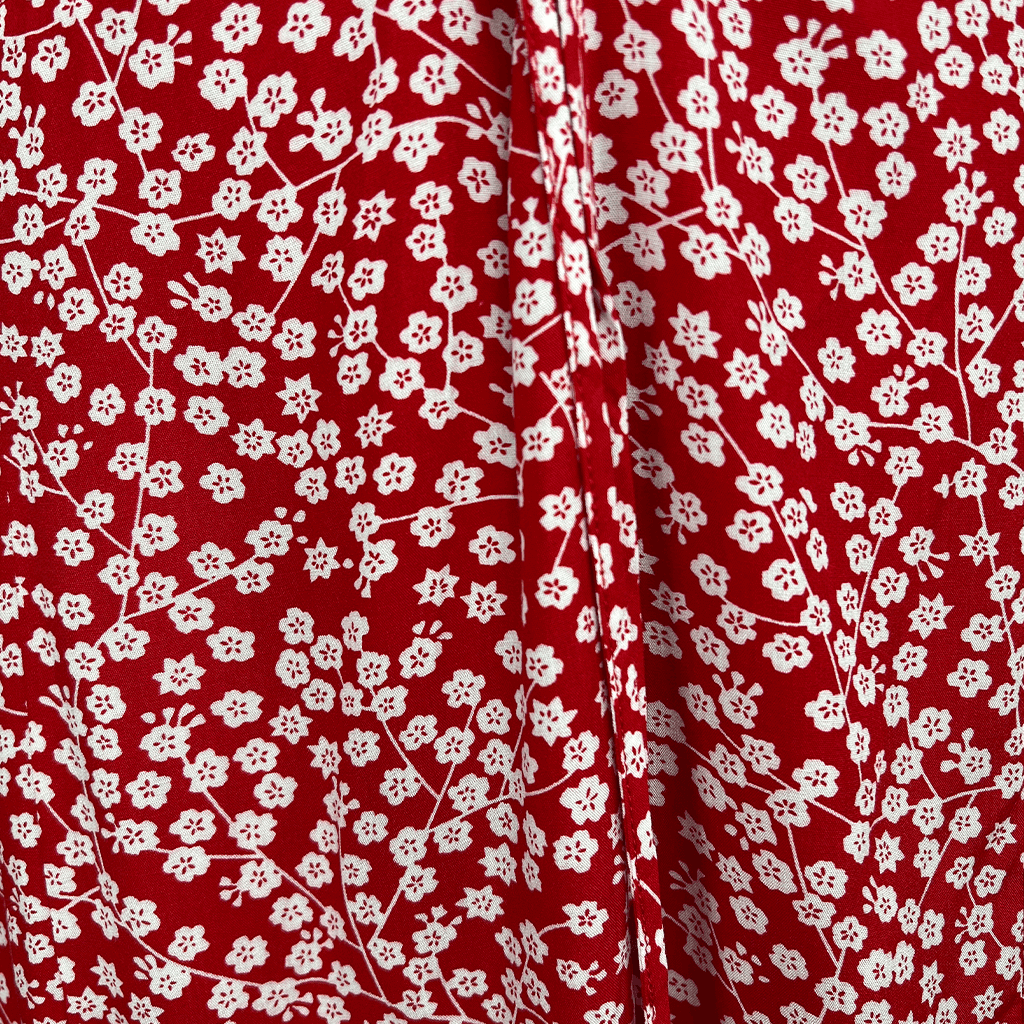 allabouteve Cherrie Shirred Mdi Dress Print