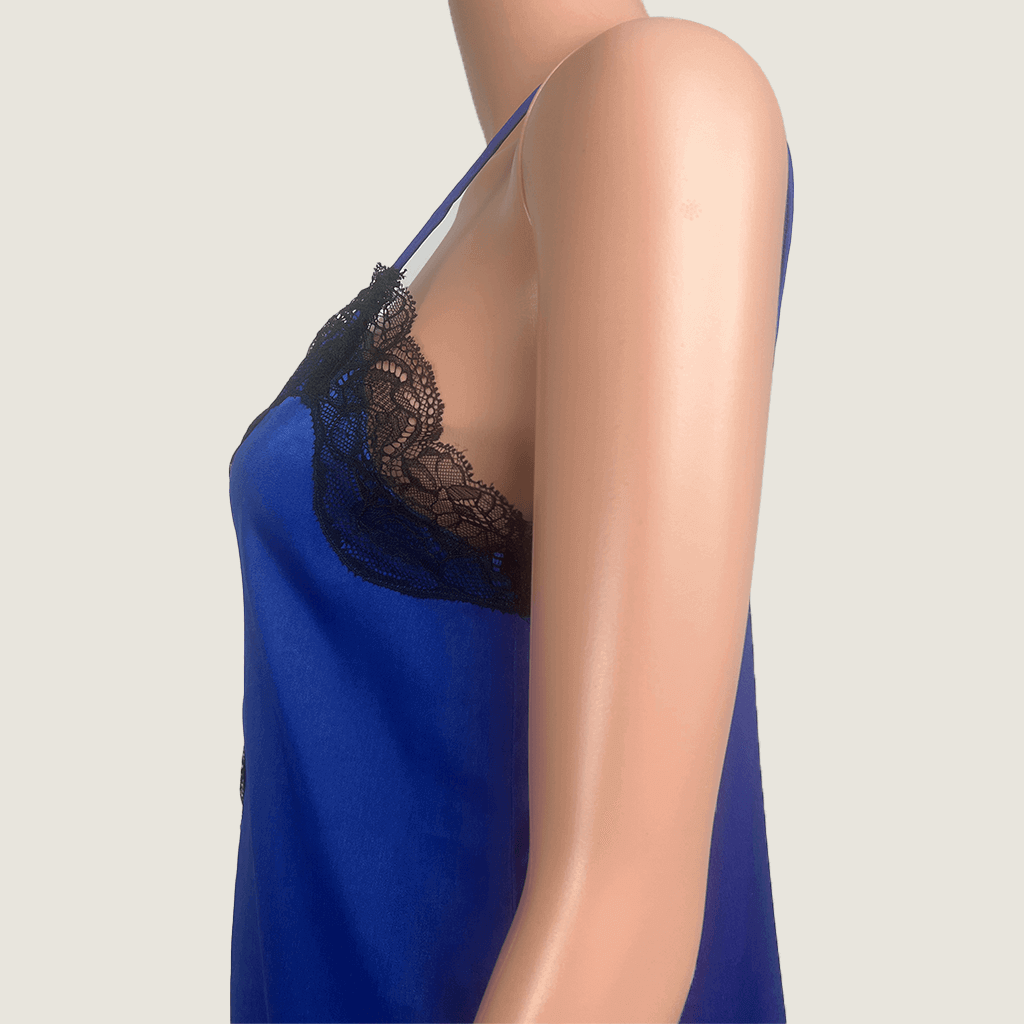 Asilio Senna Satin Cami Top Side Detail