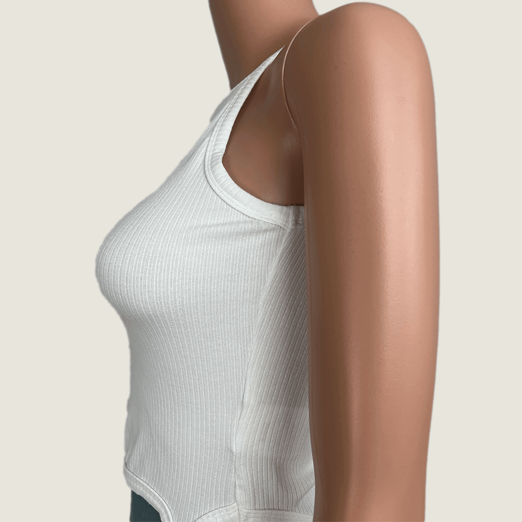 Bayse Alma White Top Side Detail