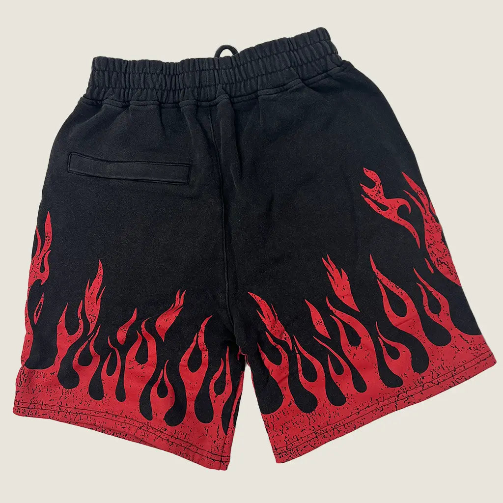 Back View of the Billy Bones Club Burner Jersey Shorts