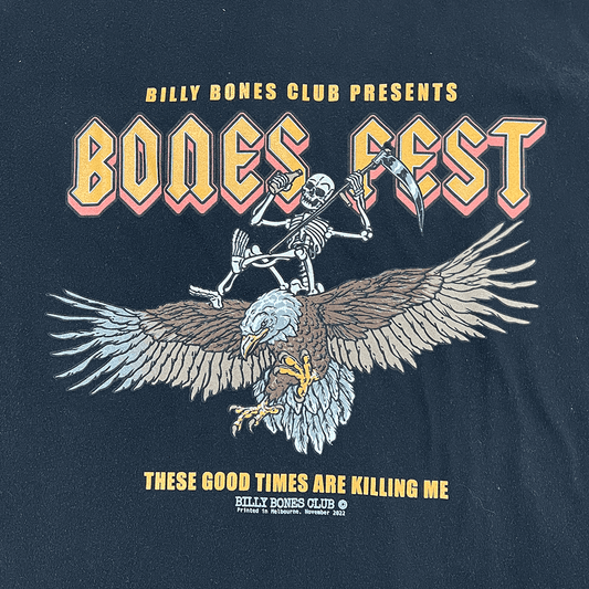 Skull On Flying Eagle Image