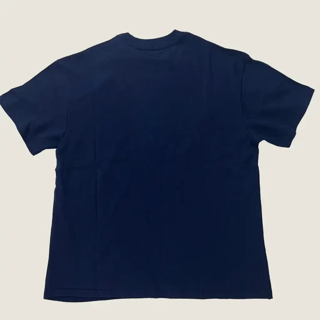 Back View of the Bloke 2024 Winter Tee Blue