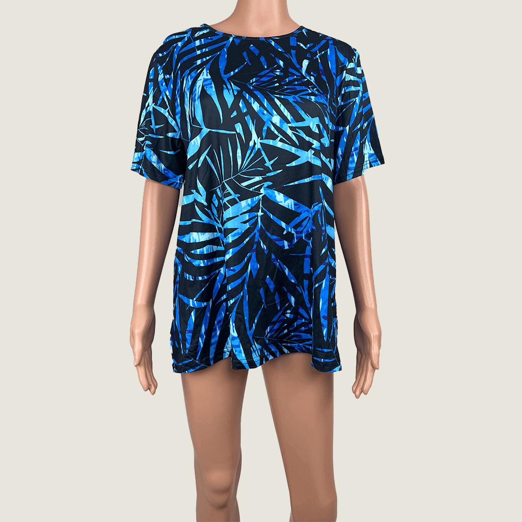Blue Leaf Top Front