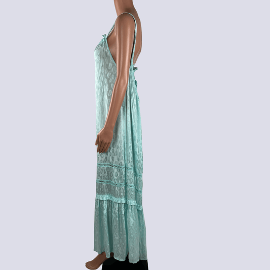 Side view of the  Cecilie Copenhagen Maxi Dress