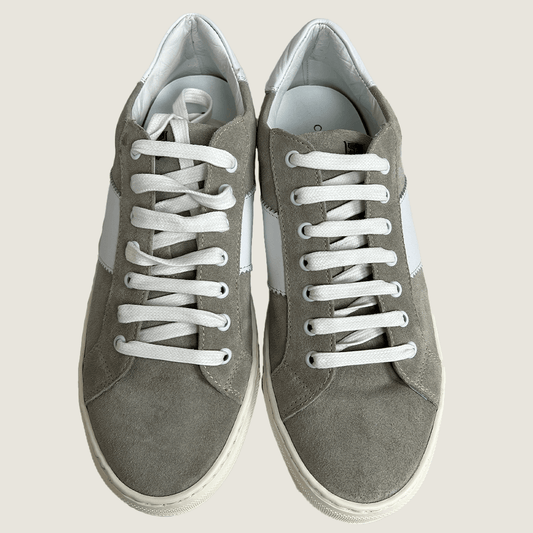 Above View of the Corneliani Mens Sneaker Pair