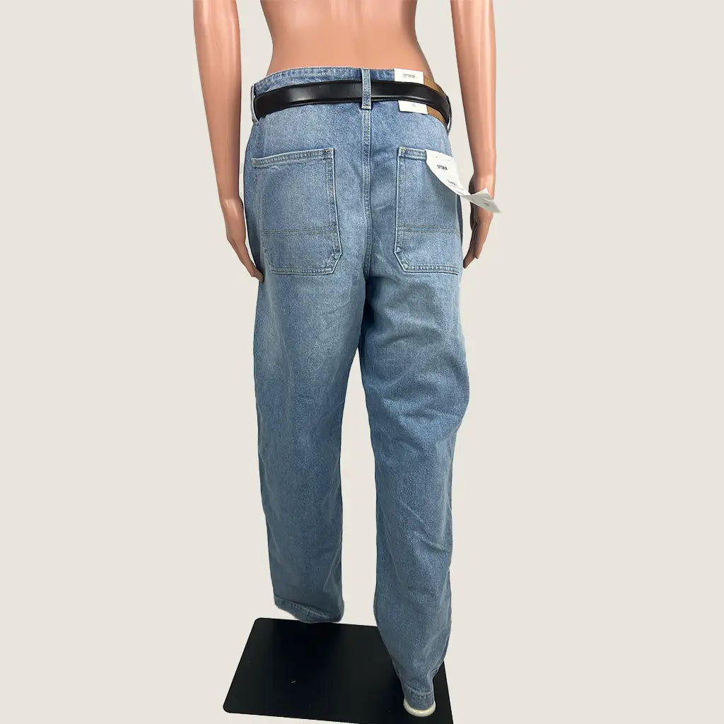 Back View of the Cotton On Baggy Jeans