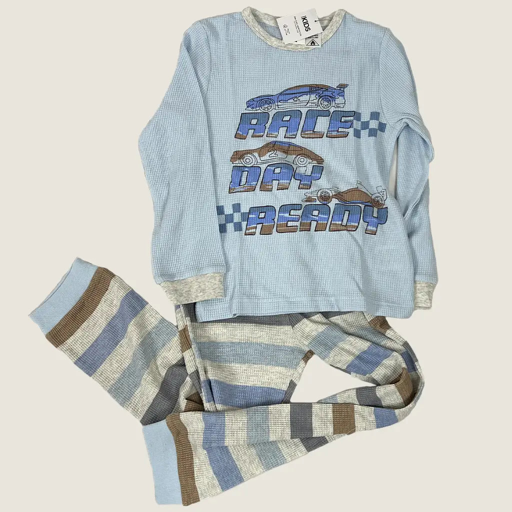 Front View of the Cotton On Boys Pyjama Set