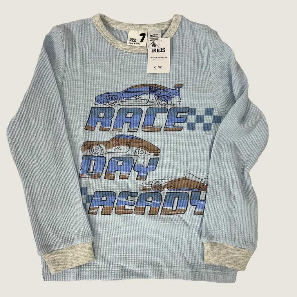 Front View of the Cotton On Boys Pyjama Top