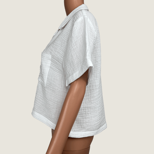 Cotton On White Shirt Side