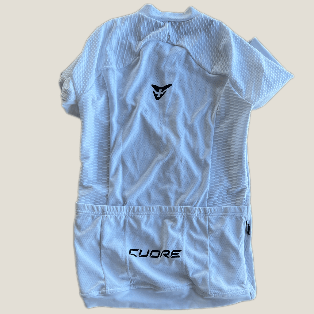 Cuore Men's Gold Comp Cycling Jersey S/Sleeve Small Back