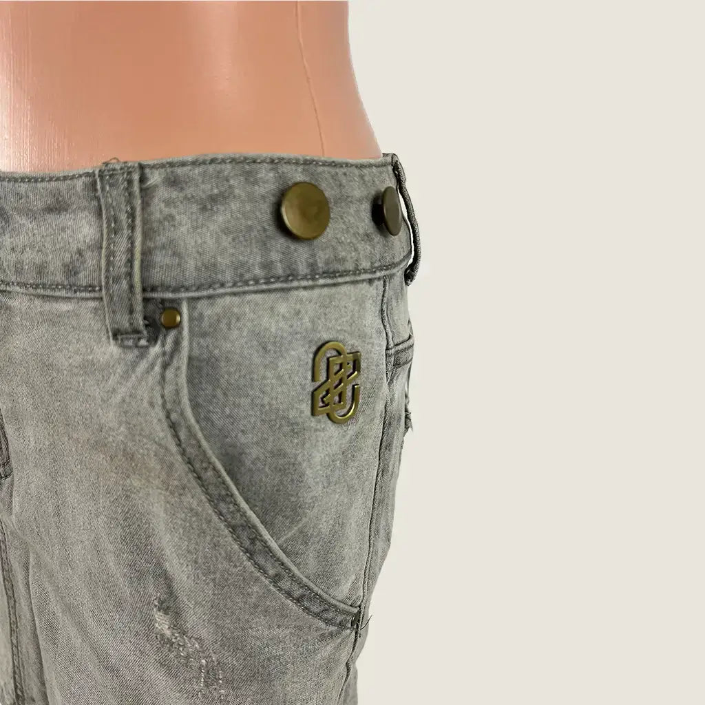 Back View of the Zucozz Denim Women's Skirt