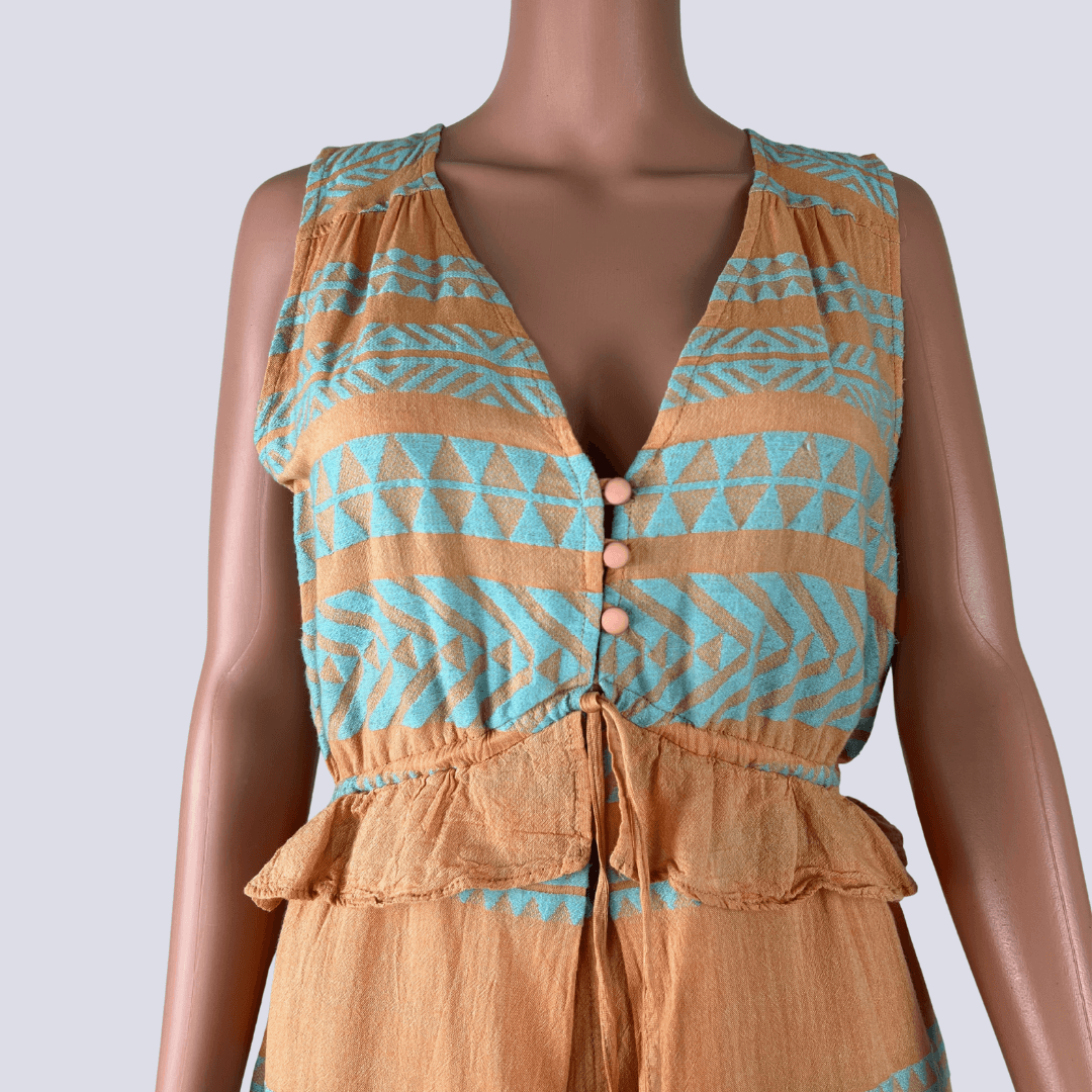 Front detail view of the Devotion Twins Dress