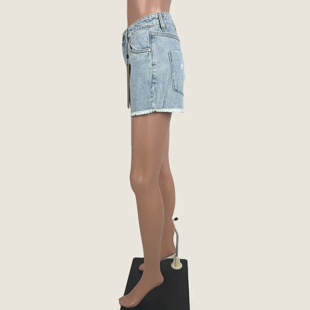 Side View of the Dricoper Tatiana High Shorts