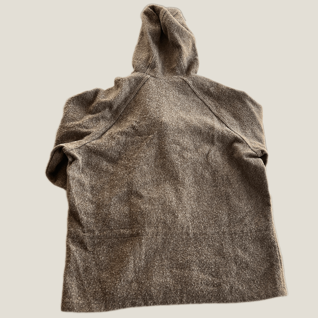 Eddie Bauer Brown Fleece Hoodie Back