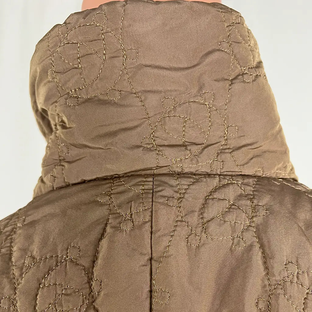 Back View of the Emporio Armani, Quilted Jacket