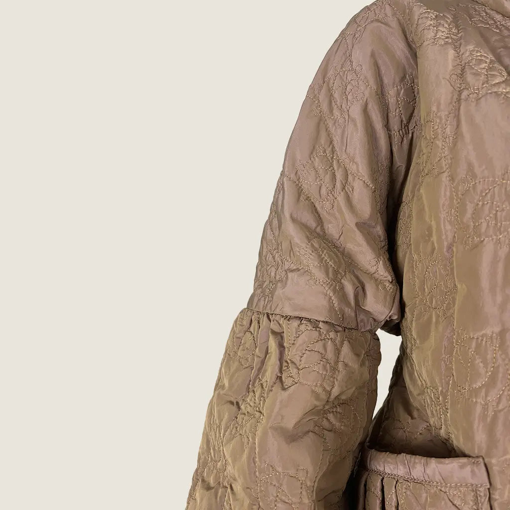 Front Sleeve View of the Emporio Armani, Quilted Jacket