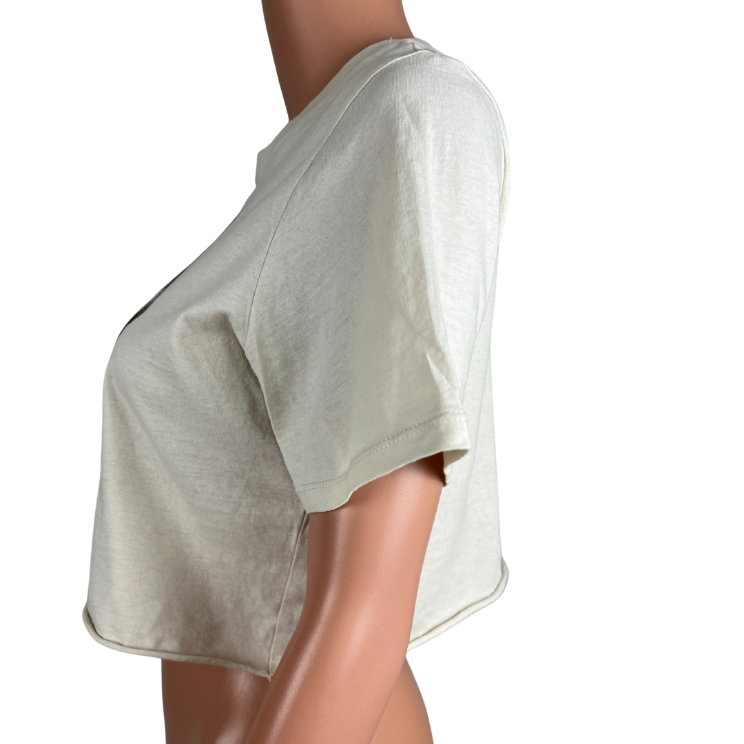 Side view of the Factorie Crop Top