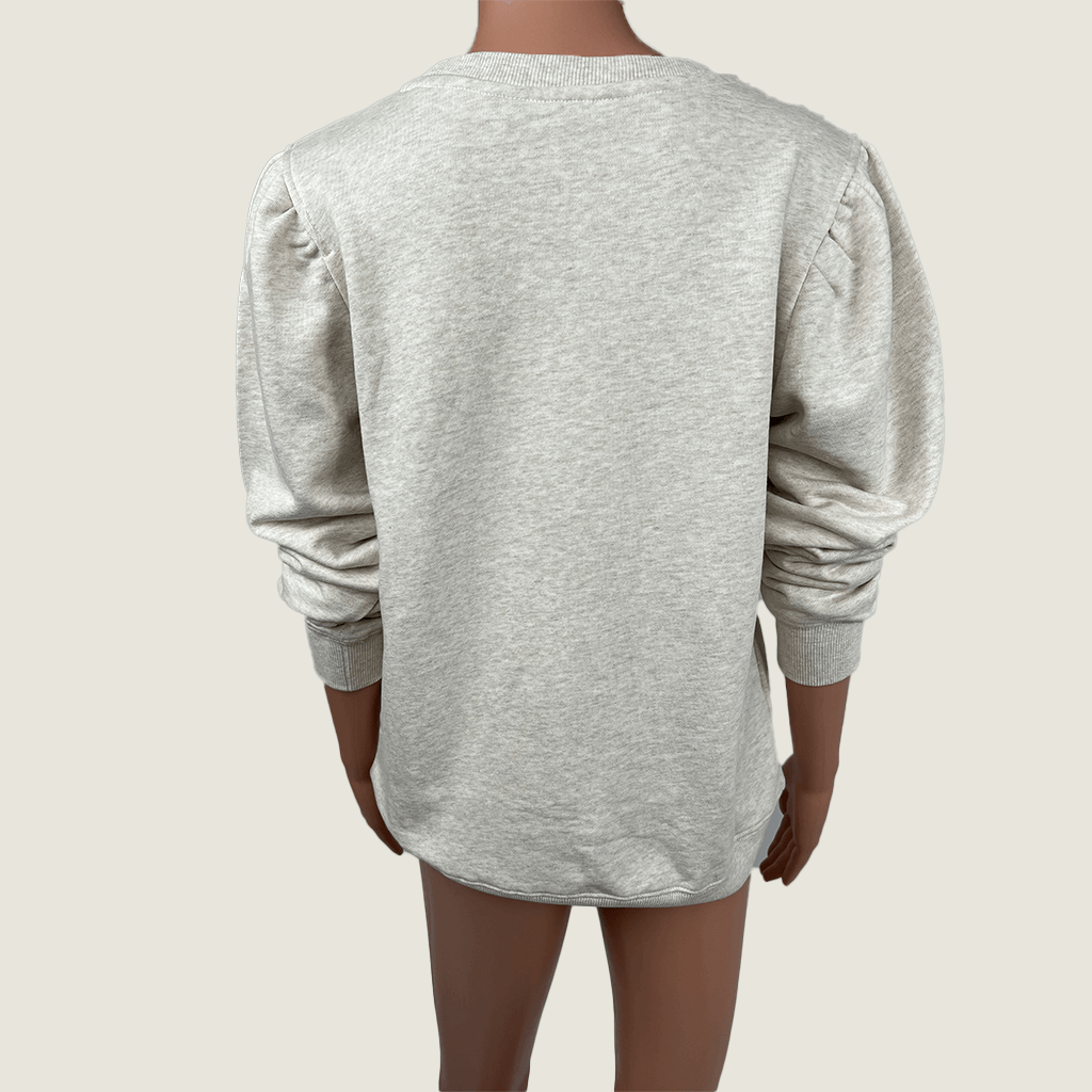 French Connections Oatmeal Melange Sweat Back