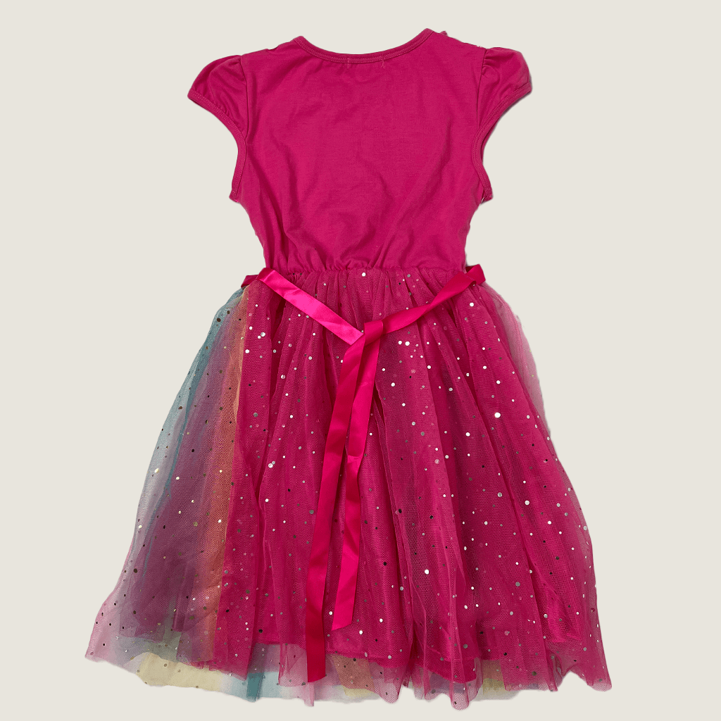 Frozen Party Dress Back