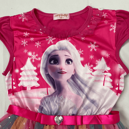 Frozen Party Dress Front Detail