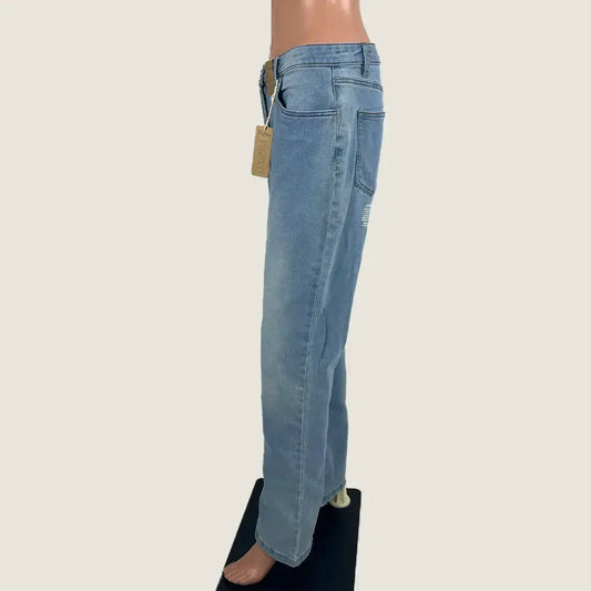 Side View of the Millers Women's Bootleg Jean