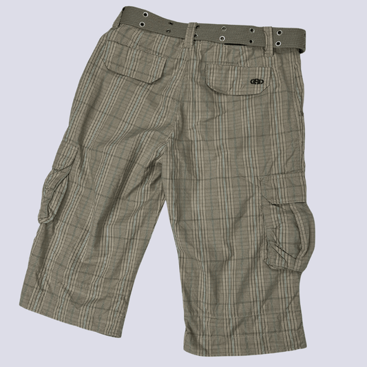 Front view of the GSD Stripped Jorts