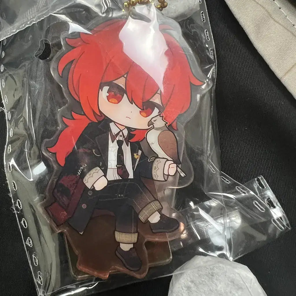 Front Detail of the medals on the Genshin Impact Diluc Impression Trench Coat