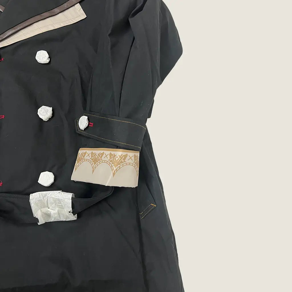 Side Detail View of the Genshin Impact Diluc Impression Trench Coat