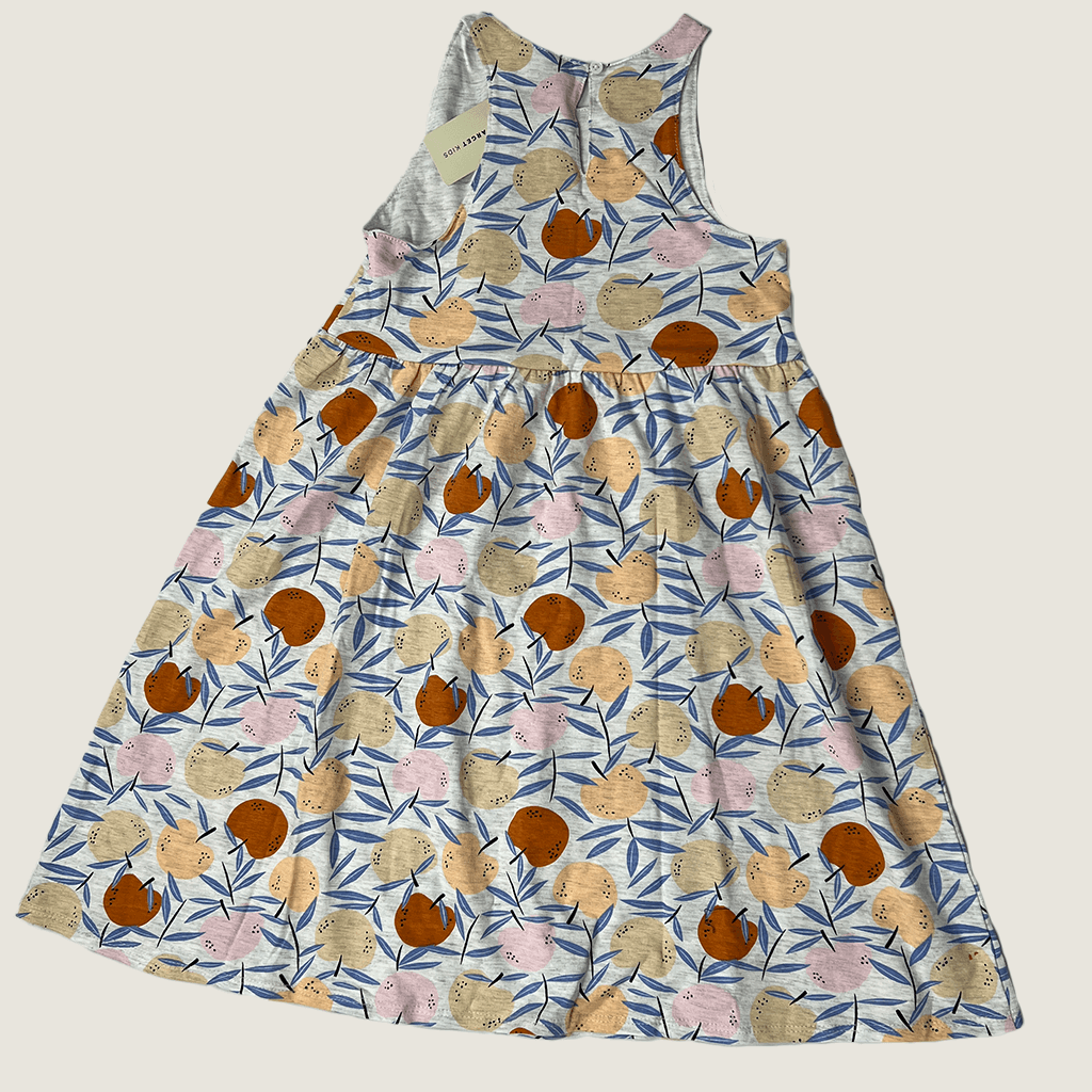 Fruit Sleeveless Girl's Dress Back