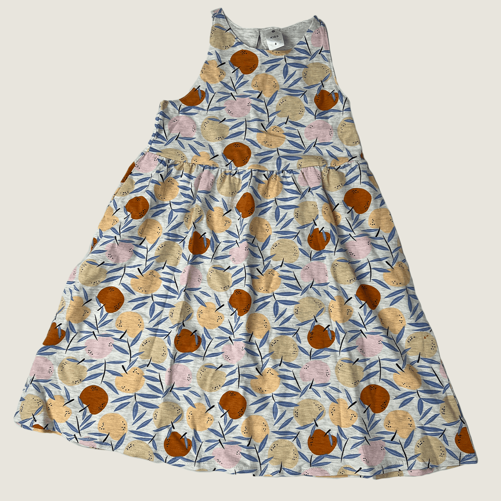 Fruit Sleeveless Girl's Dress Front