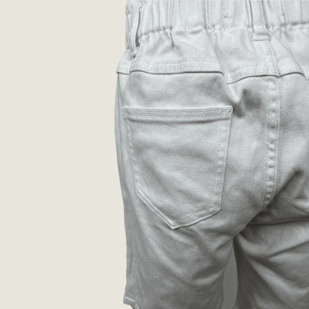 Grae Denim Bermuda Shorts Back Detail