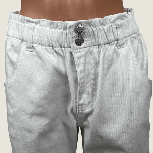 Grae Denim Bermuda Shorts Waist Detail