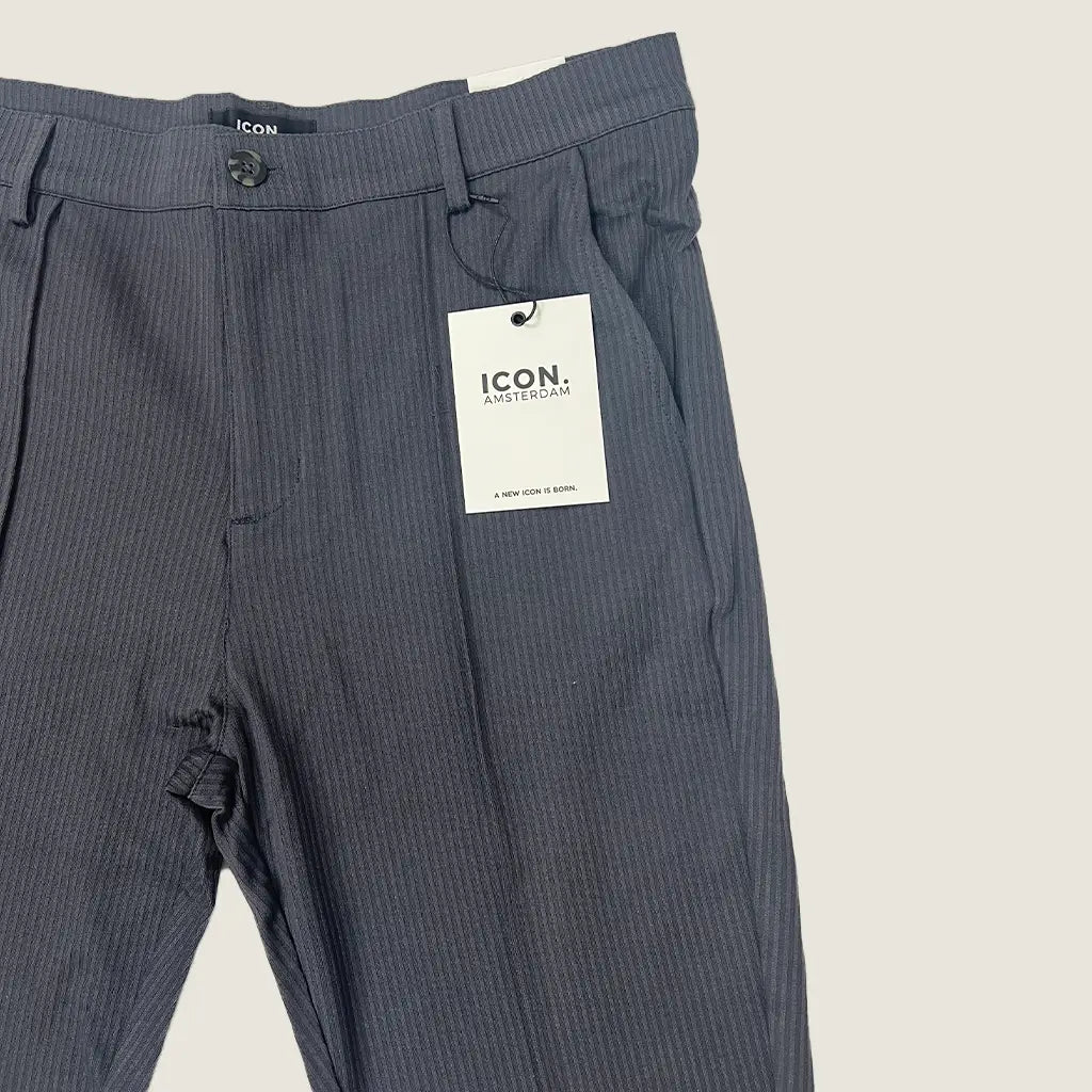 Front Detail View of the Icon Amsterdam The Amari Trouser