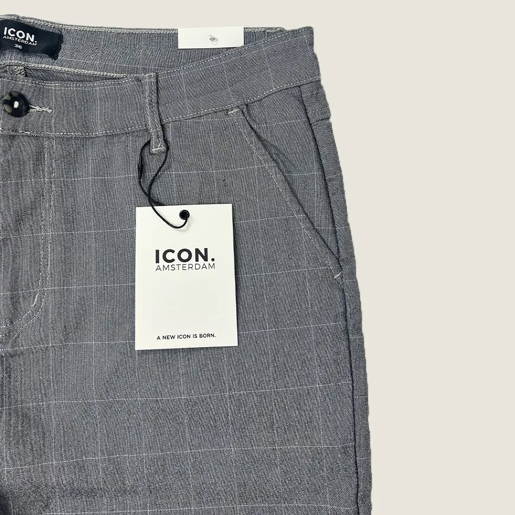 Front Detail View of the Icon Amsterdam The Siena Trouser