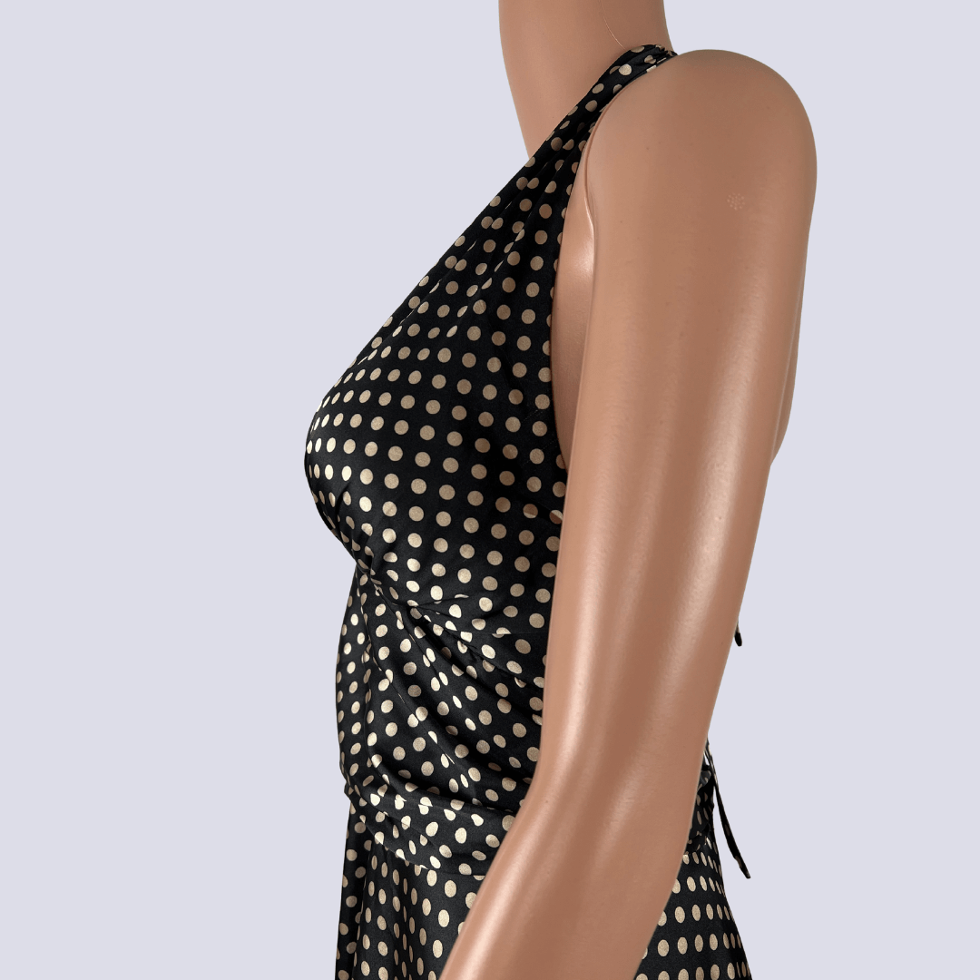Side detail view of the ILU Clothing dress