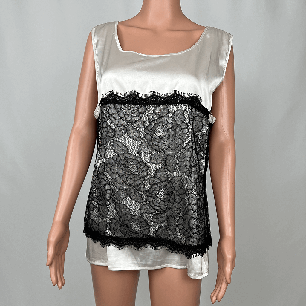 Jacquie-E Lace Tank Top Front
